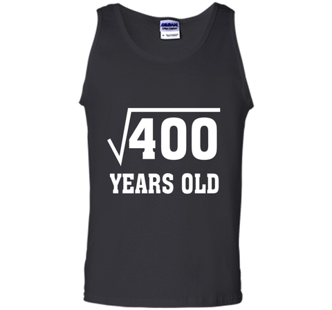 Square Root Of 400 Funny 20 Years Old T-Shirt 20th Birthday