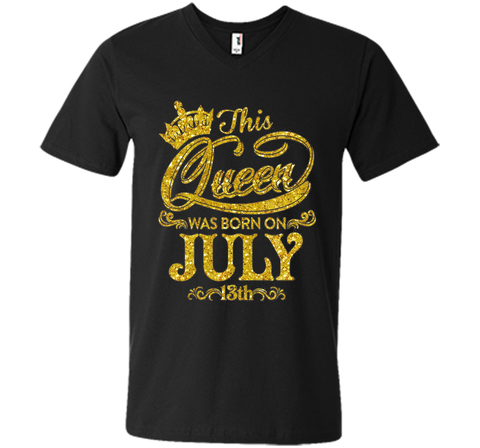 This Queen Was Born On July 13th T-shirt July Queens