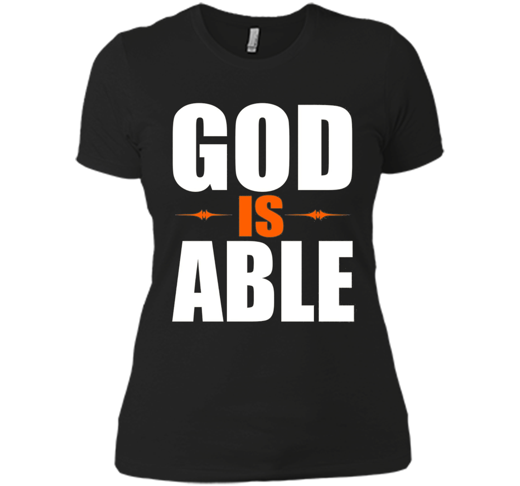 God is Able Quality Christian T-Shirt