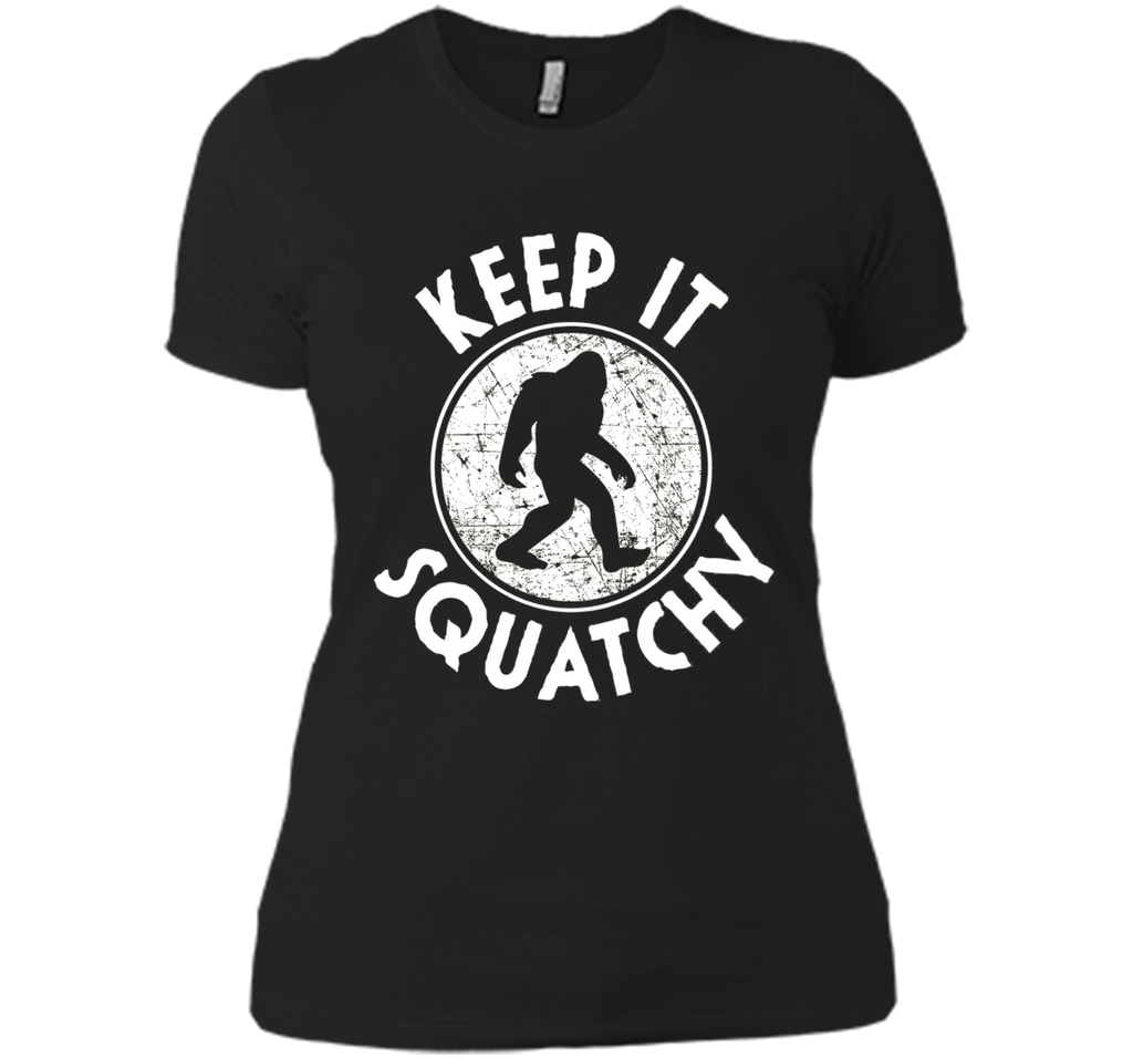 Keep it Squatchy Bigfoot T-Shirt Funny Sasquatch Gift