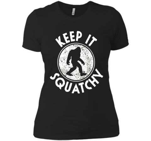 Keep it Squatchy Bigfoot T-Shirt Funny Sasquatch Gift