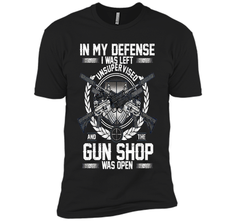 My Defense T-shirt I Was Left Unsupervised