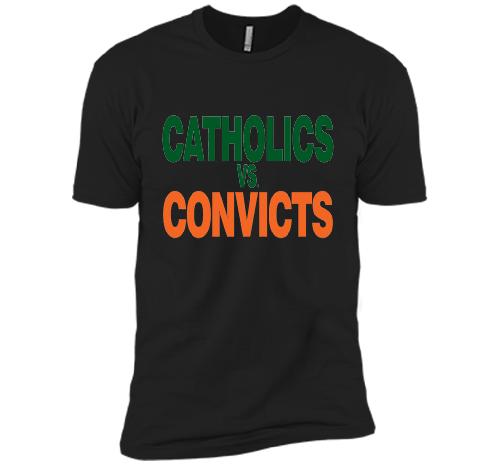 Catholics Vs. Convicts 1988 Classic T Shirt Vintage