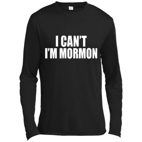 I Can't I'm Mormon t-shirt Funny T-shirt 5 colors
