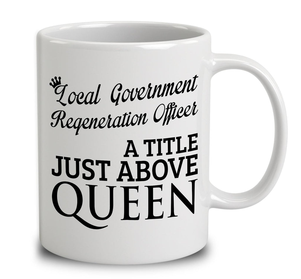 Local Government Regeneration Officer A Title Just Above Queen