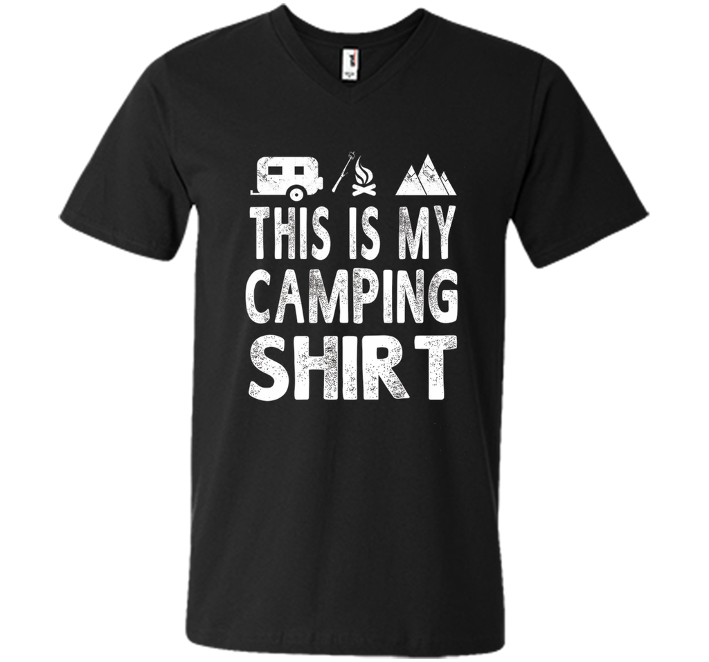 This Is My Camping Shirt Funny Camper Gift T-shirt