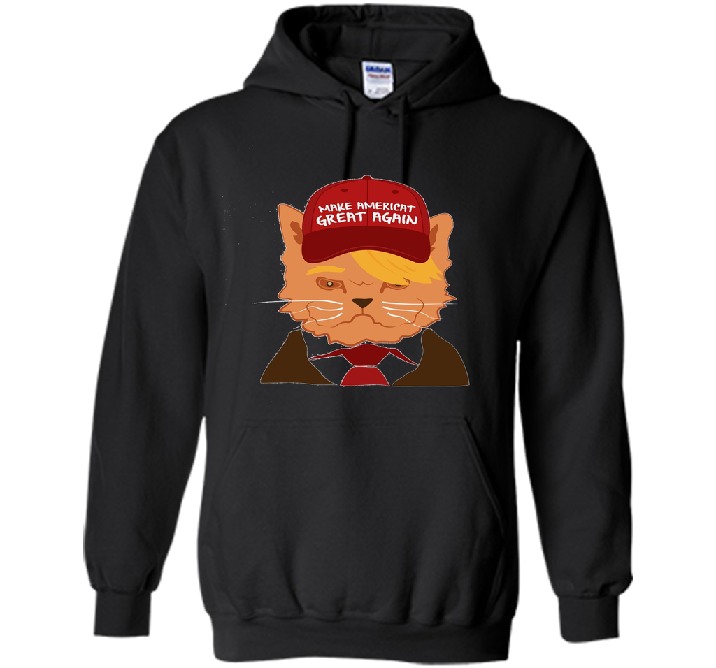 Novelty Trump Cat America T-shirt