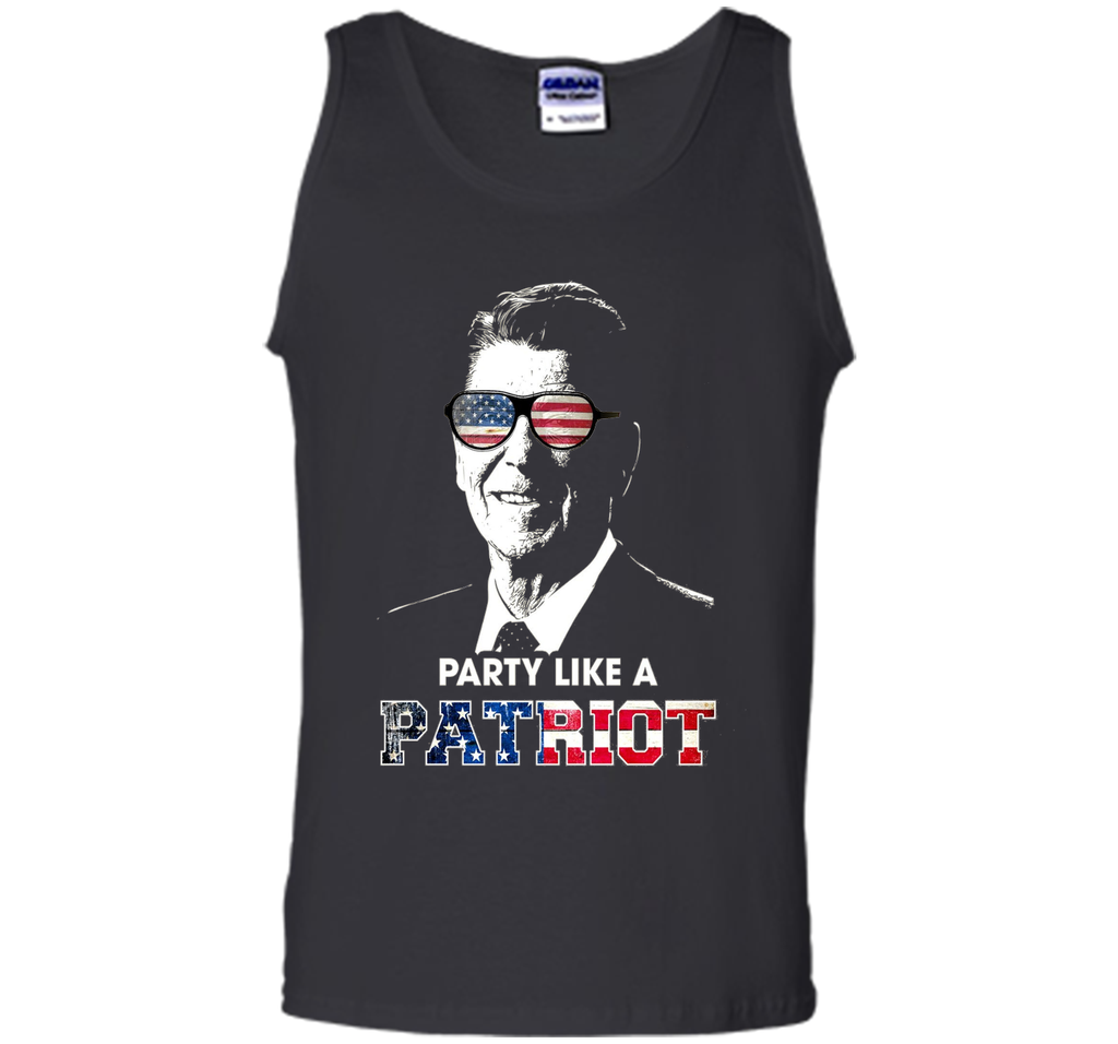 Party Shirt Like A Patriot Reagan USA Pride vintage