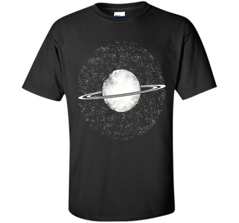 Light Color T-Shirt - Saturn Image T-Shirt For Space Lovers