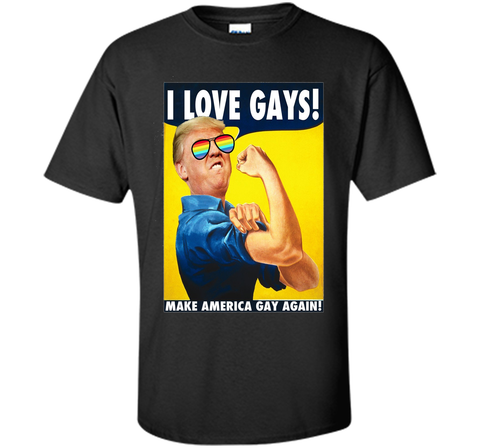 Make America Gay Again Rosie the Riveter Gay Pride Shirt