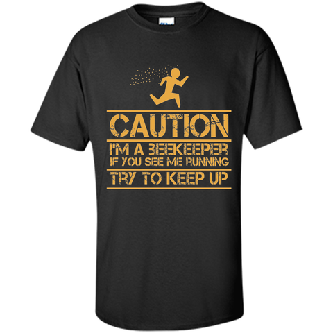 Cool Design Caution Beekeeper Funny T-shirt