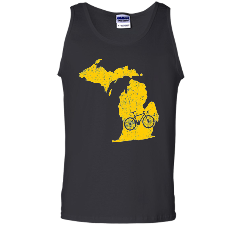 Michigan Home State Bike | Ann Arbor | Cycling Gift & Shirt