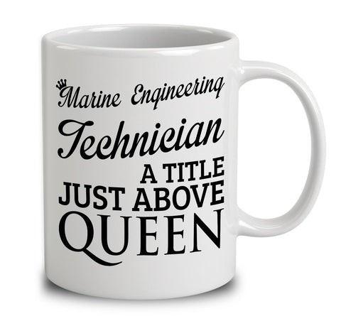 Marine Engineering Technician A Title Just Above Queen