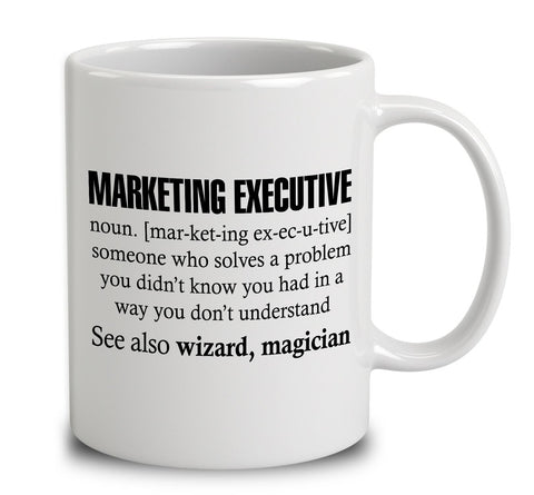 Marketing Executive Someone Who Solves A Problem