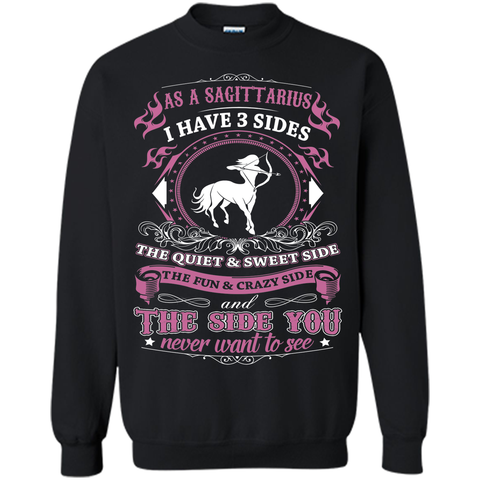As A Sagittarius I Have 3 Sides T_Shirt