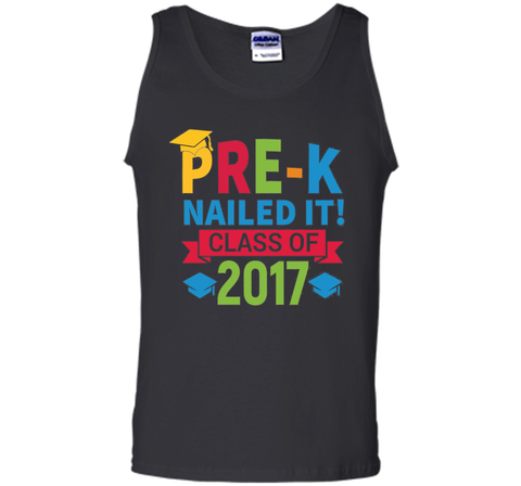 Kids Pre-K Nailed It 2017 Preschool Graduation Gift T Shirt