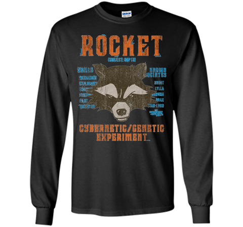 Marvel Rocket Guardians of the Galaxy 2 List Graphic T-Shirt
