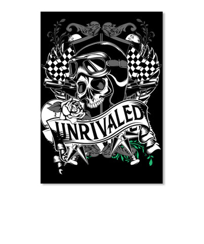 Unrivaled Biker Skull T-shirt