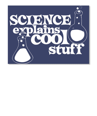 Science explains cool stuff tshirt