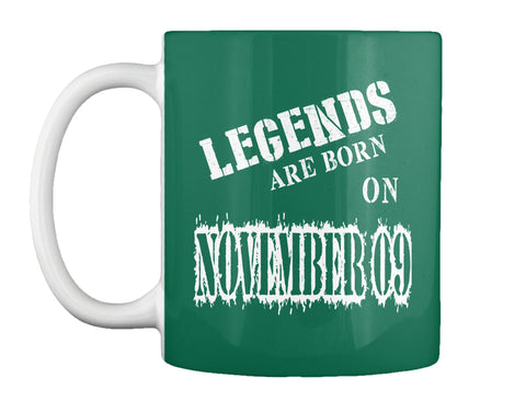 Legends are born on November 09