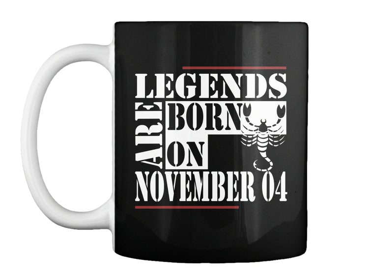 Legends are born on November 04