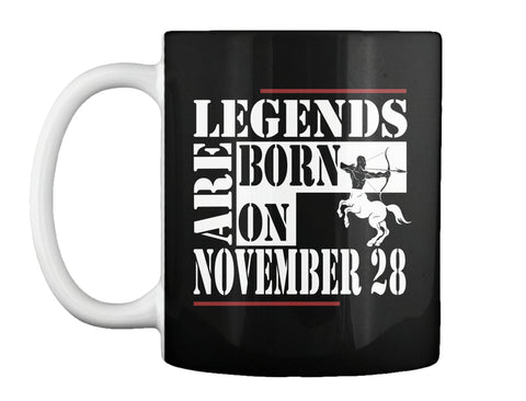 Legends are born on November 28