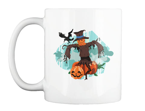 Scarecrow Pumpkins Bird Crow Raven