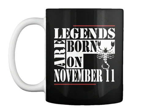 Legends are born on November 11