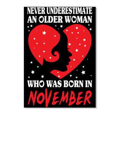 Woman November Birthday T-Shirt