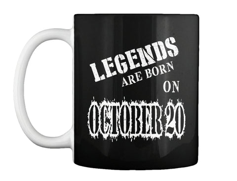 Legends are born on October 20