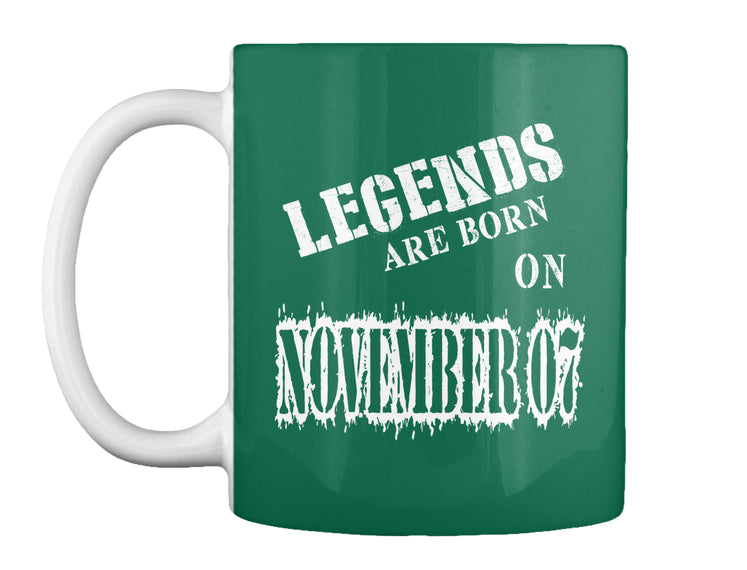 Legends are born on November 07