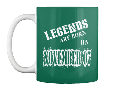 Legends are born on November 07