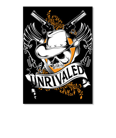 Unrivaled Wild West Skull T-shirt