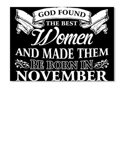 the best women be born in november