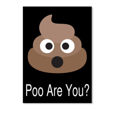 Poo Are You Funny Poop Emoji