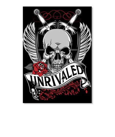 Unrivaled Swordsman Skull T-shirt