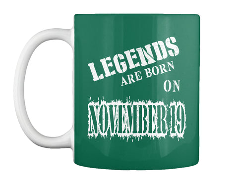 Legends are born on November 19