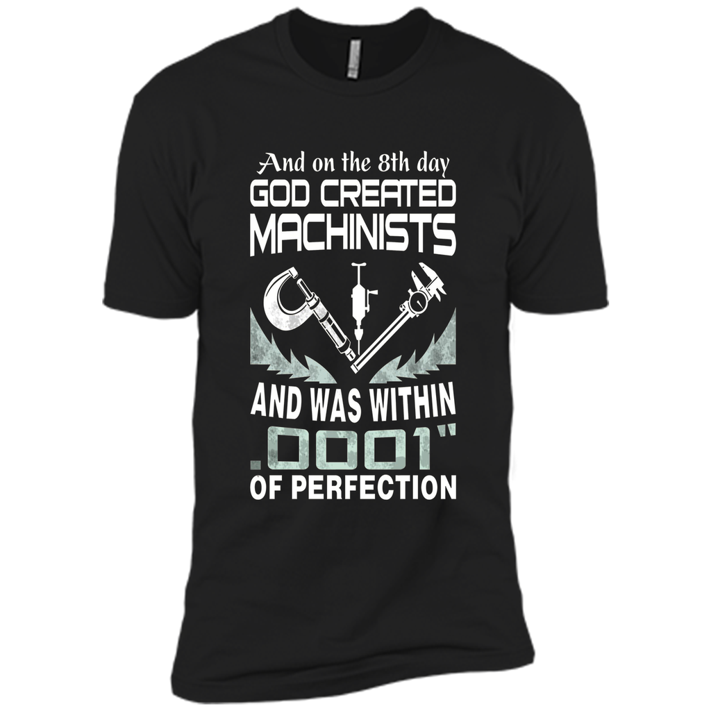God created machinist t shirt