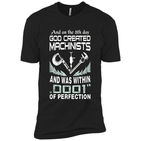 God created machinist t shirt