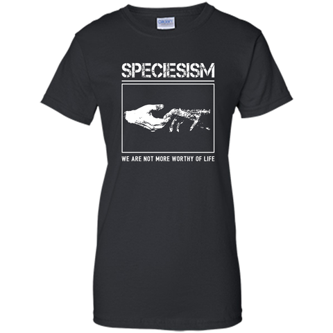 SPECIESISM vegan animal rights t- shirt