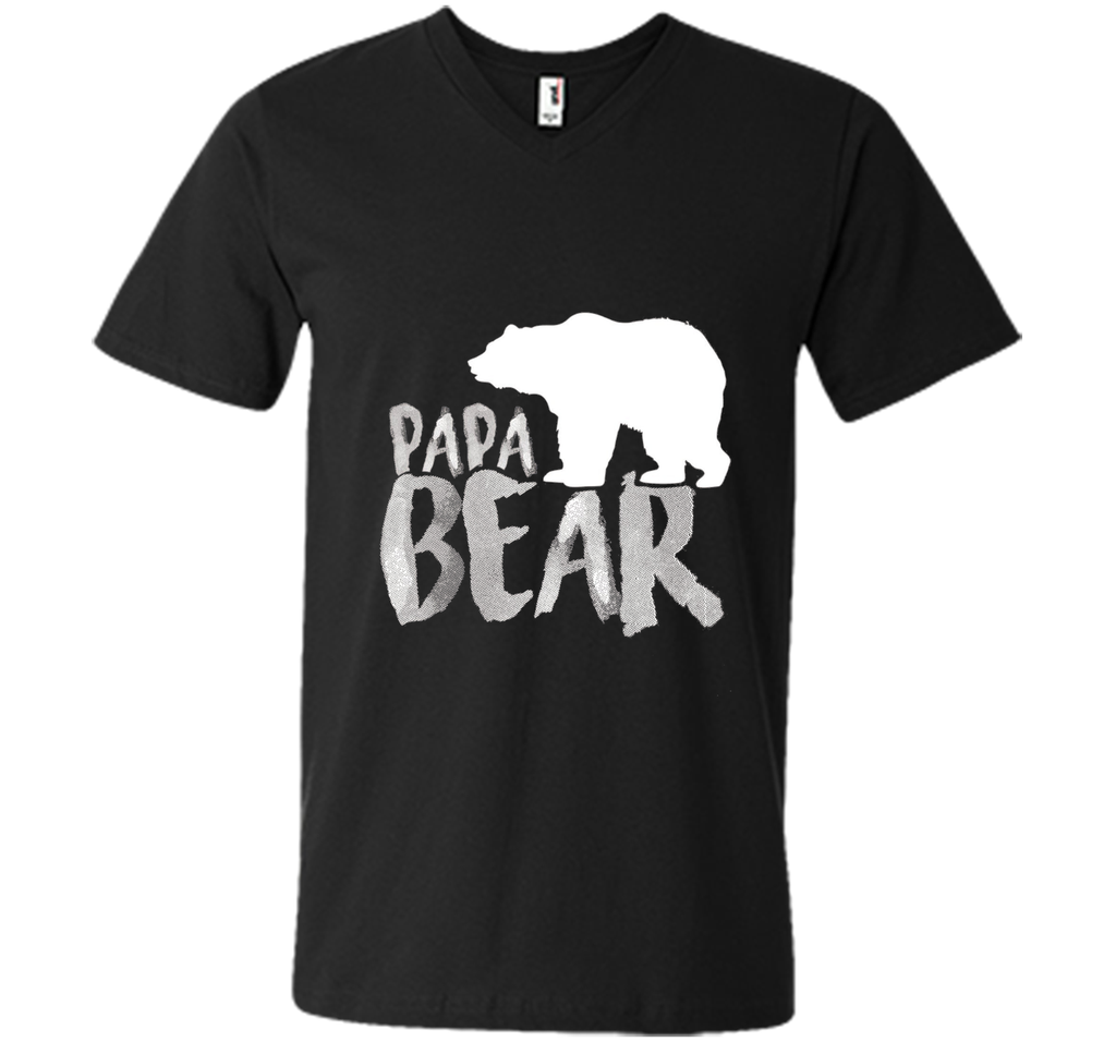 Mens Papa Bear Family Tulioct T-Shirt - Gift for father day