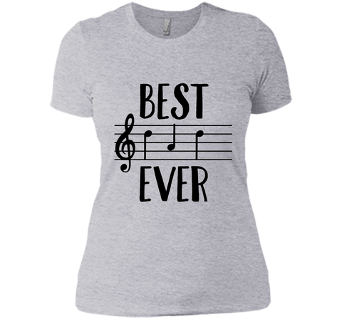 Mens Best Dad Ever T-Shirt Funny Music Note Father's Gift