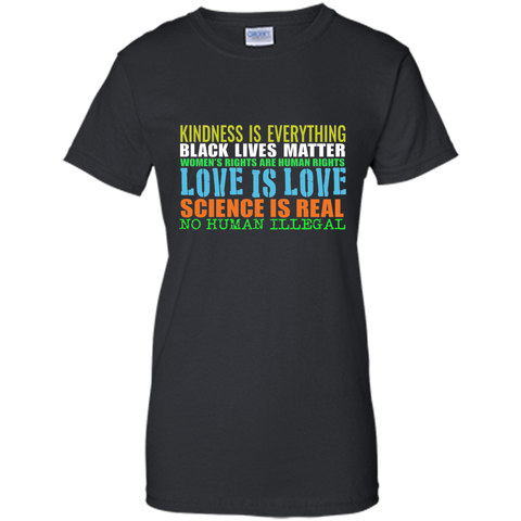 New Kindness Is Everything Black Lives Love Is Love T-shirt