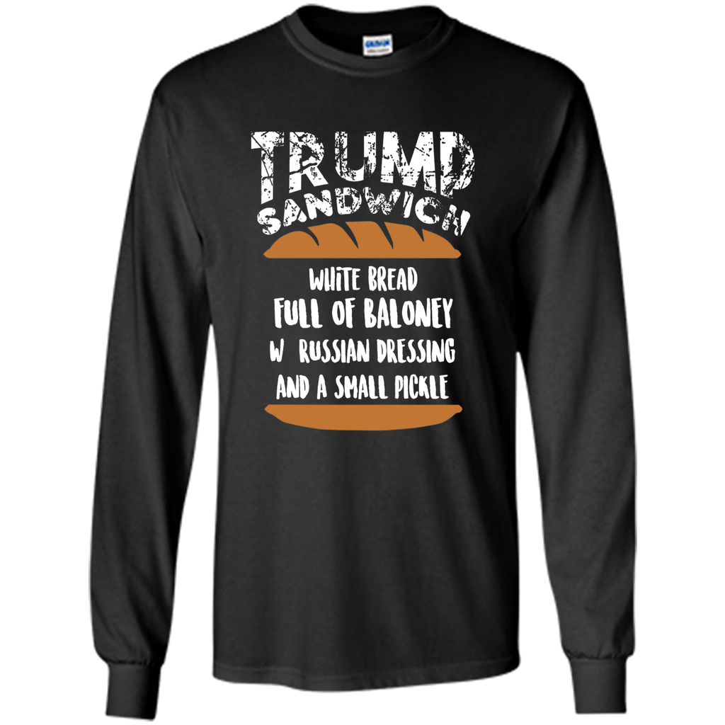 Trump Sandwich Anti-Trump Impeachment Funny T-Shirt