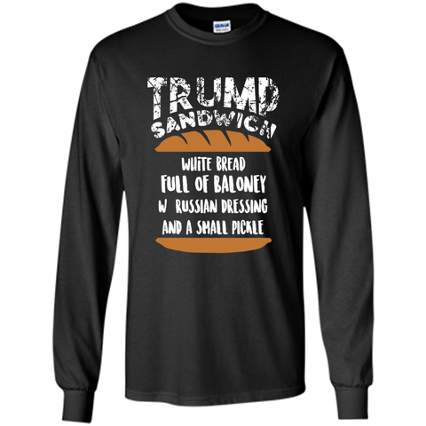 Trump Sandwich Anti-Trump Impeachment Funny T-Shirt