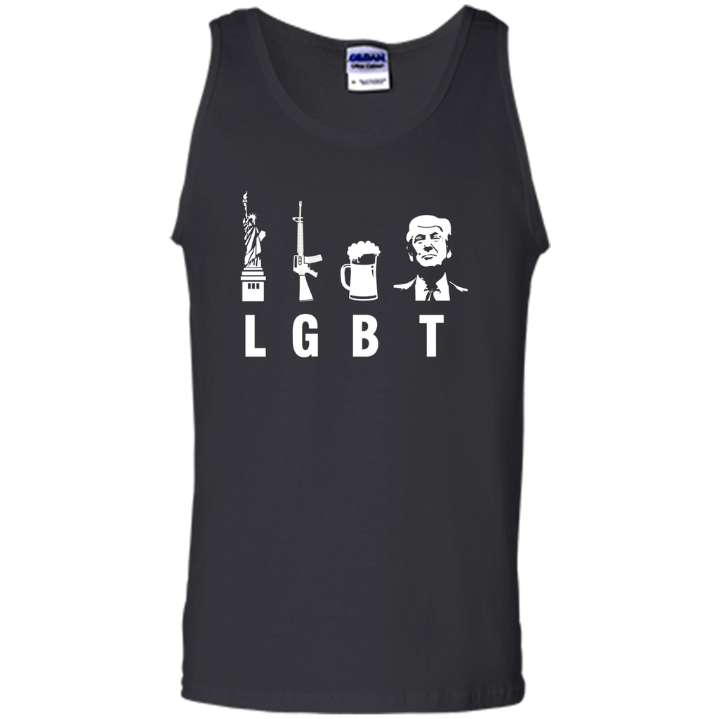 Liberty Guns Beer Trump Support T-shirts Funny Parody LGBT