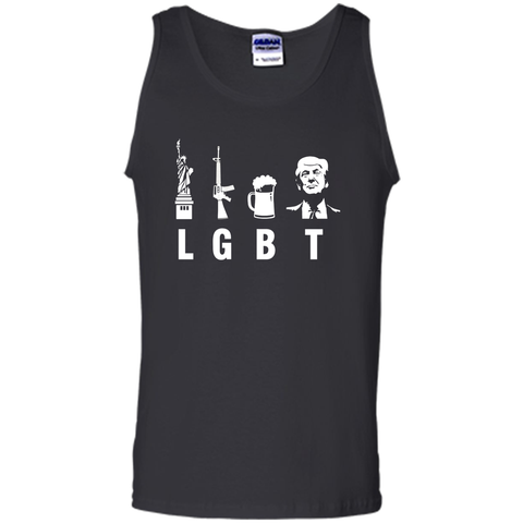 Liberty Guns Beer Trump Support T-shirts Funny Parody LGBT