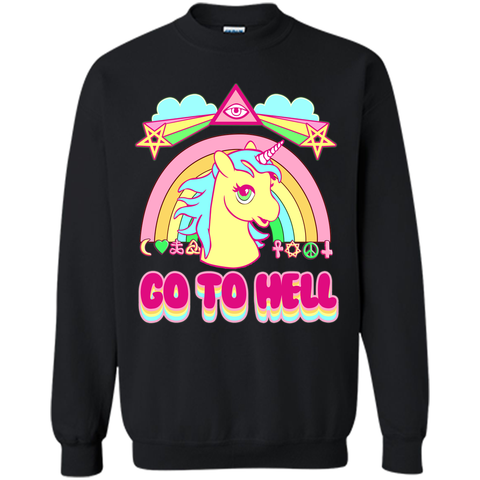 Go To Hell - Unicorn T shirt