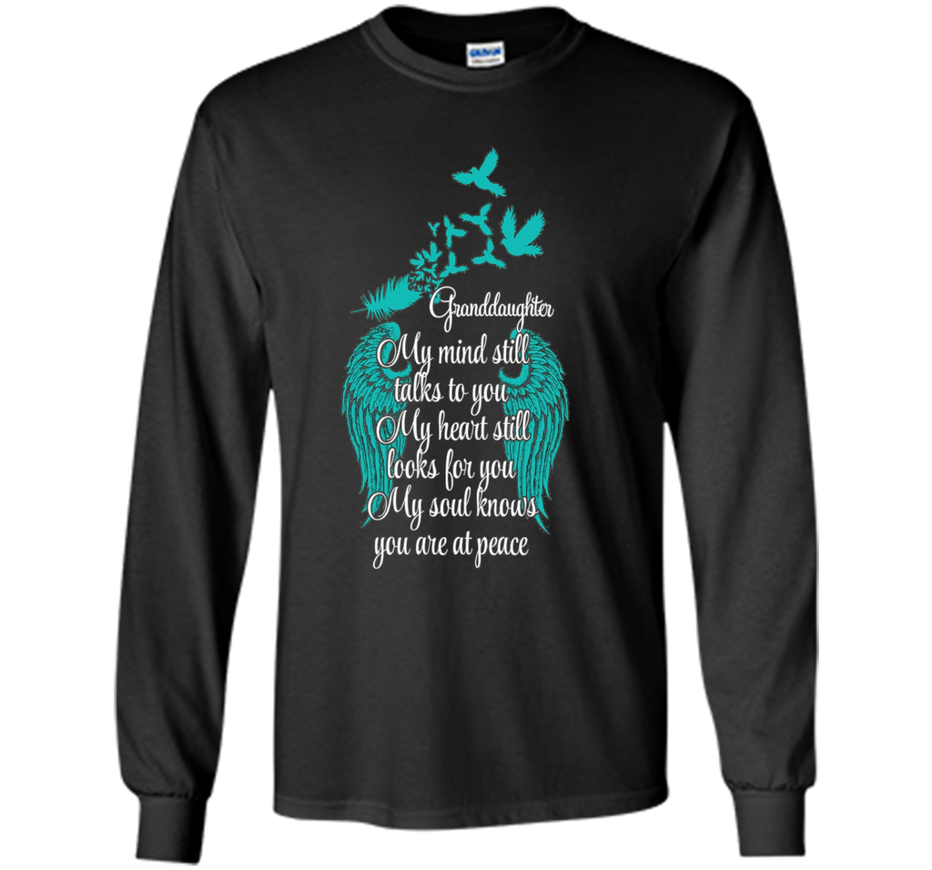 Rip Granddaughter - Wings angel Granddaughter T-shirt