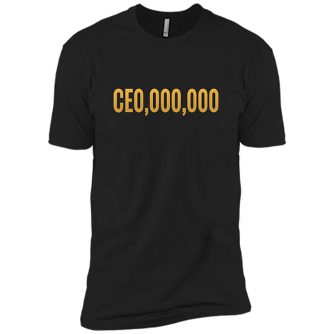 Entrepreneur  CEO,000,000 T-shirt Gold Funny Business TEE